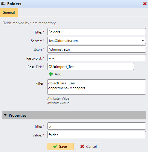 LDAP source code book properties