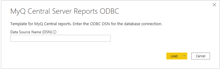 ODBC connection