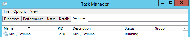 Toshiba Windows service