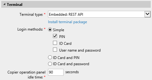 Login methods