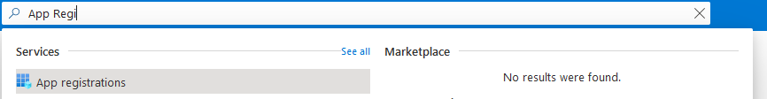 MS Azure - App registrations