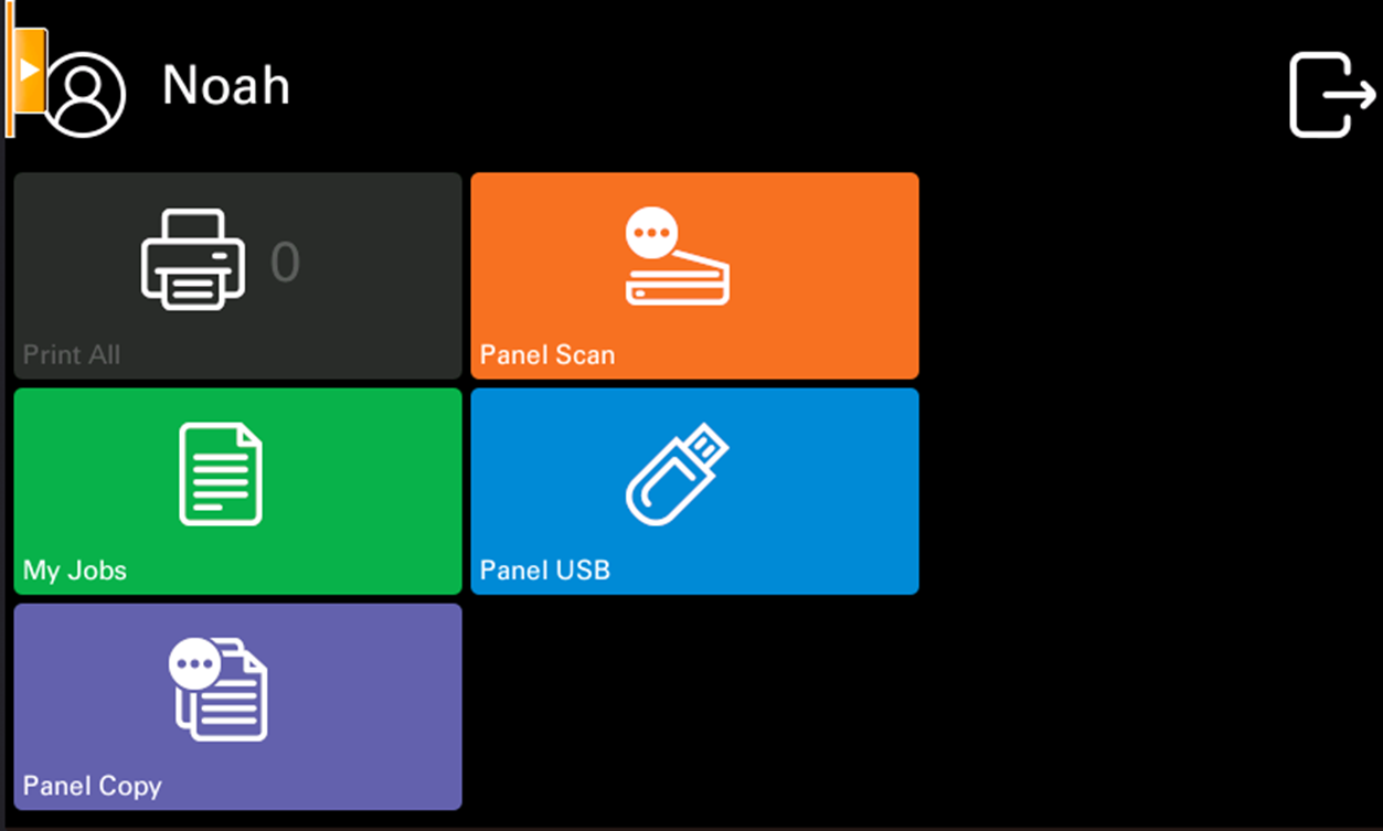 Offline login options on the terminal