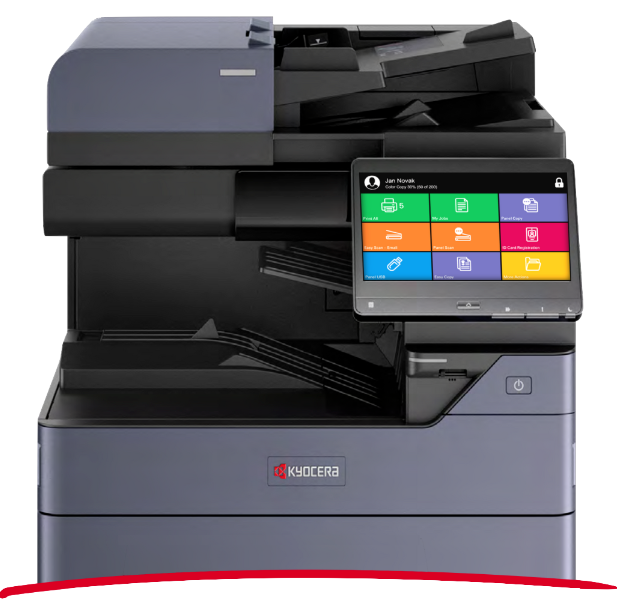 Kyocera MFP with MyQ X