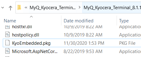 KyoEmbedded package file