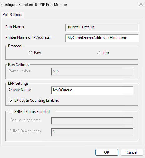 Driver setup with no job processing