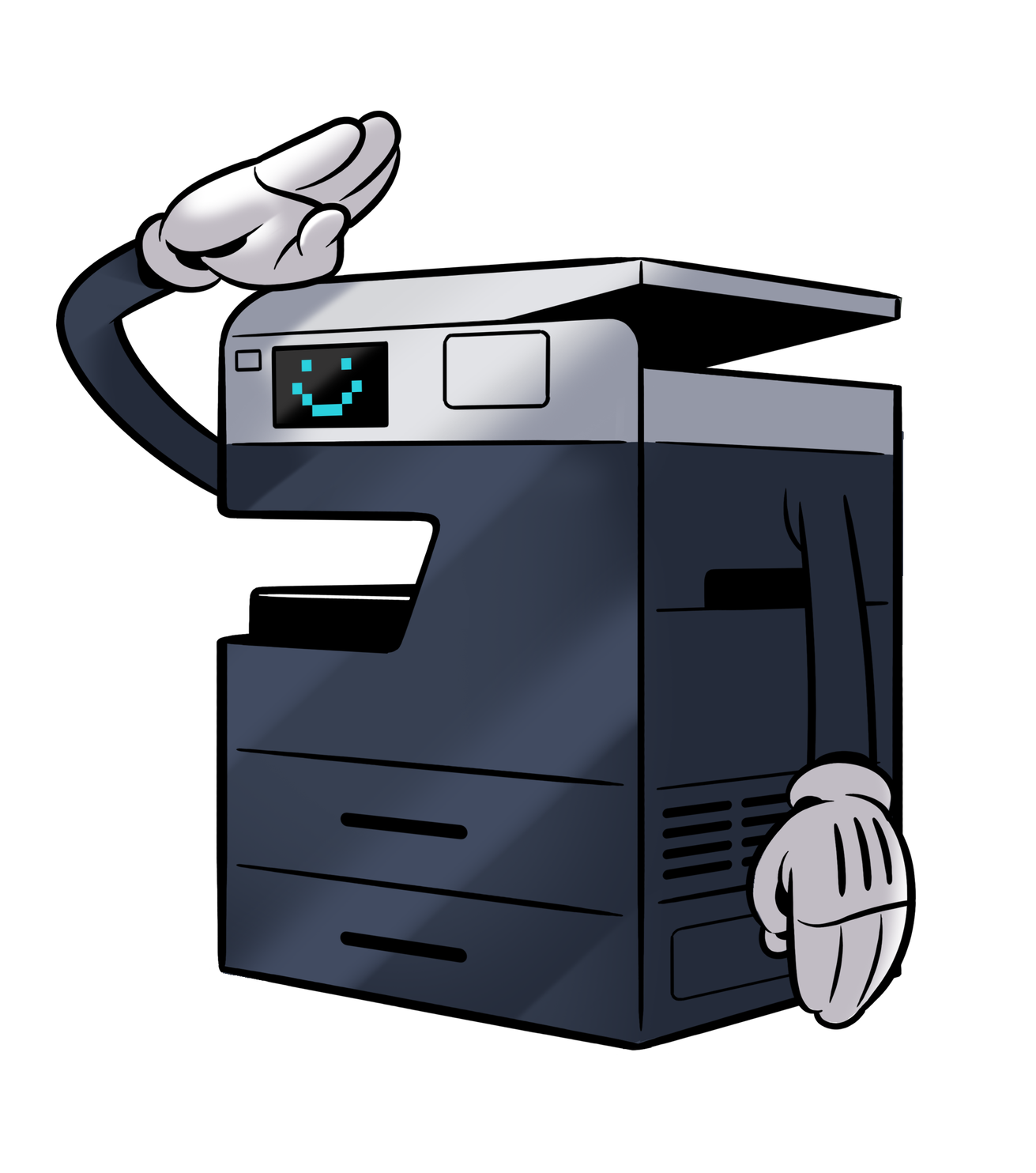 Printer illustration