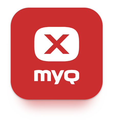 MyQ X logo