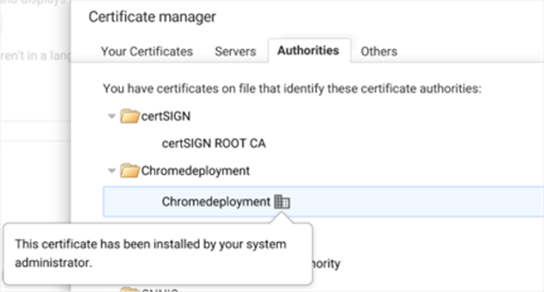 Certificates Management