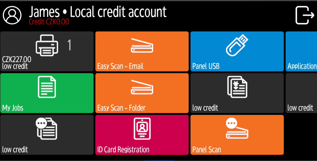 local credit account