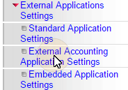 4.5 web UI - Opening external accounting application settings