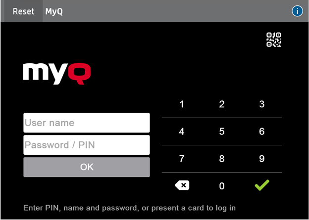 MyQ Log in