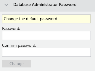 Changing the database password in MyQ Easy Config