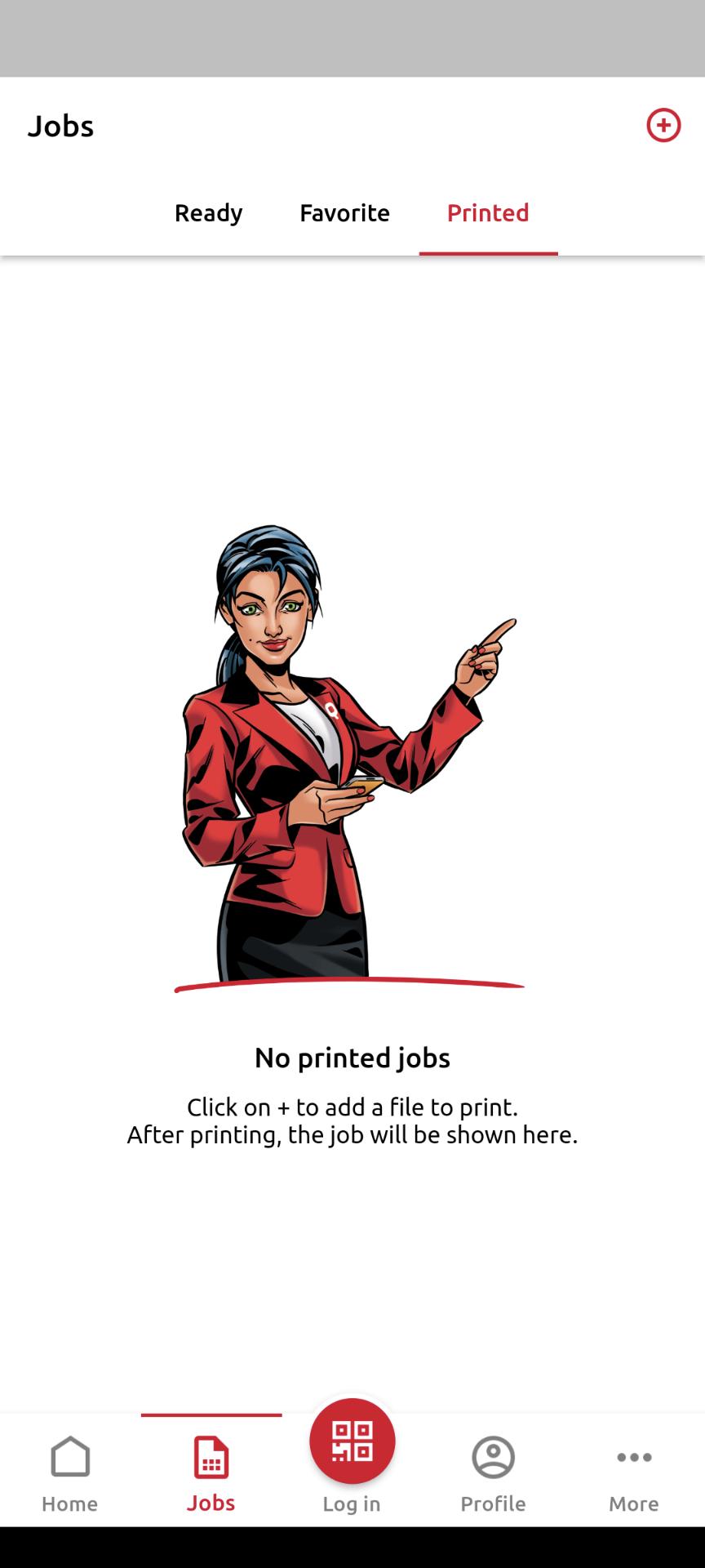printed jobs