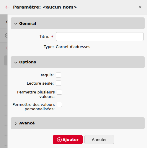 Paramètres Easy Fax | MyQ X Server (Print Server) | MyQ X Help Center